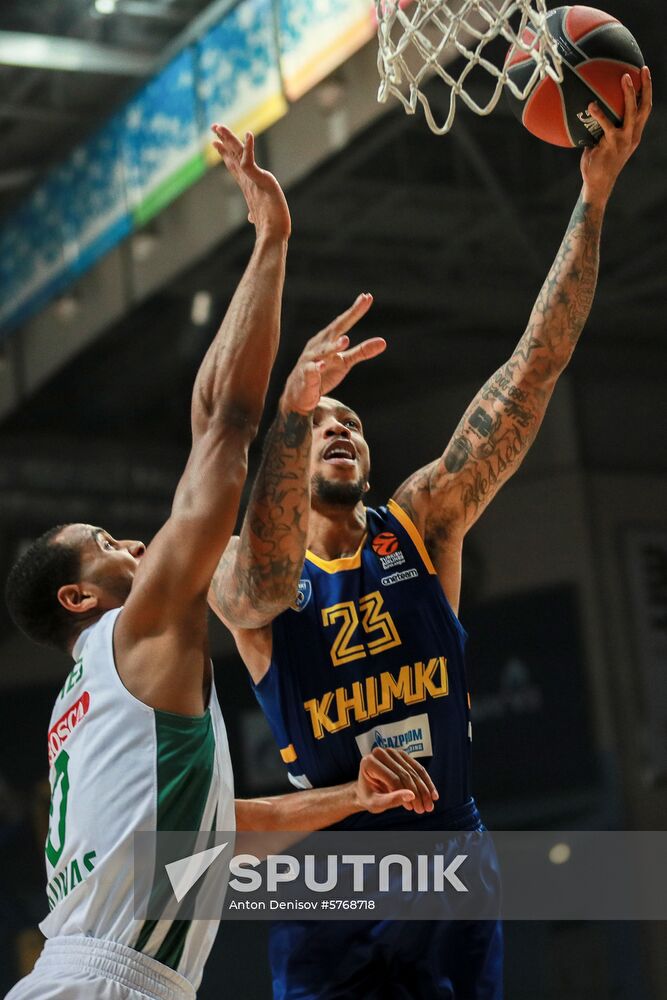 Russia Basketball Euroleague Khimki - Zalgiris