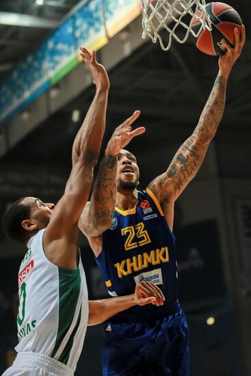 Russia Basketball Euroleague Khimki - Zalgiris