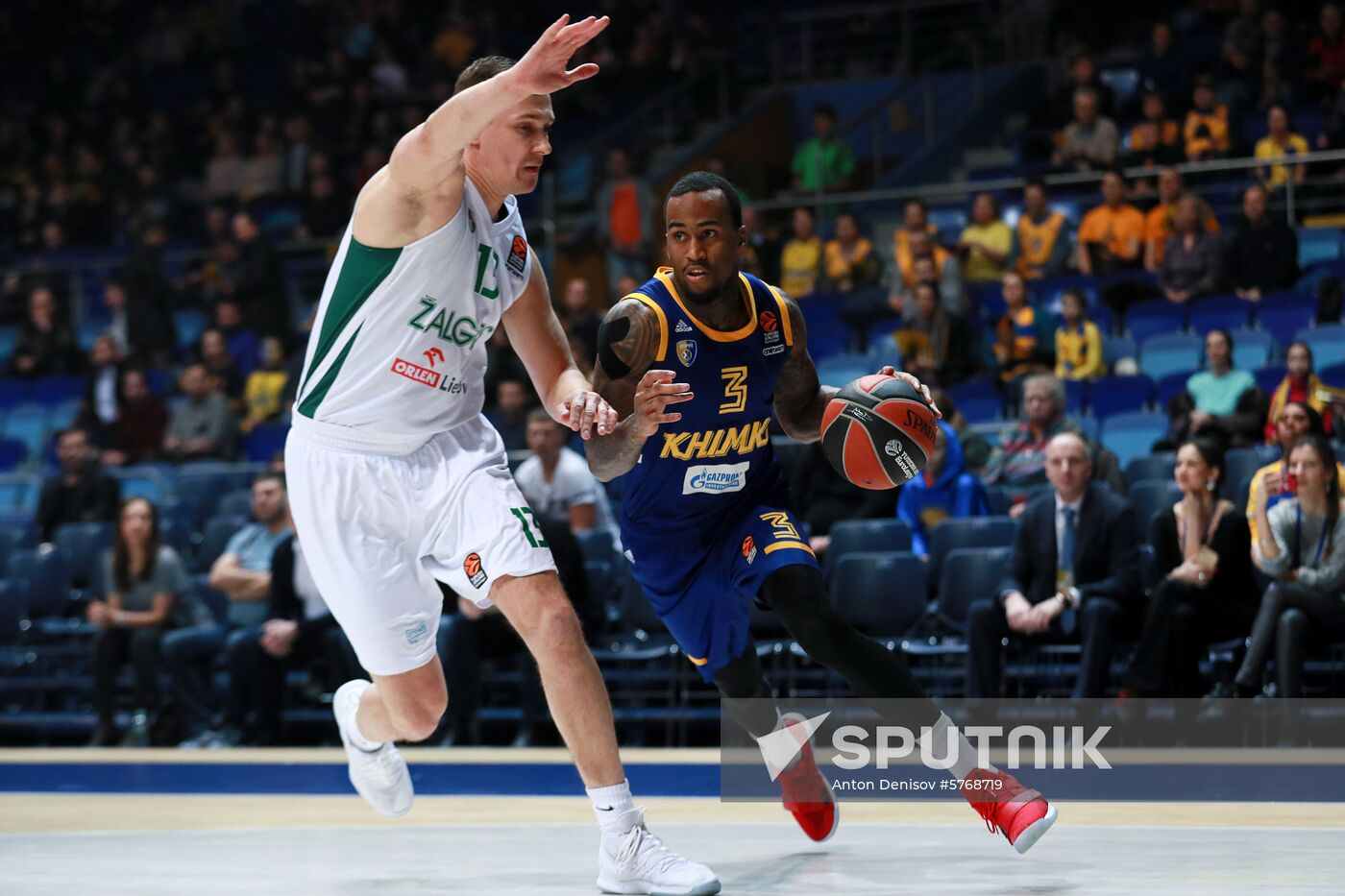 Russia Basketball Euroleague Khimki - Zalgiris