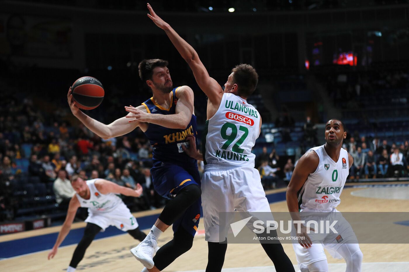 Russia Basketball Euroleague Khimki - Zalgiris