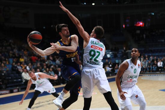 Russia Basketball Euroleague Khimki - Zalgiris