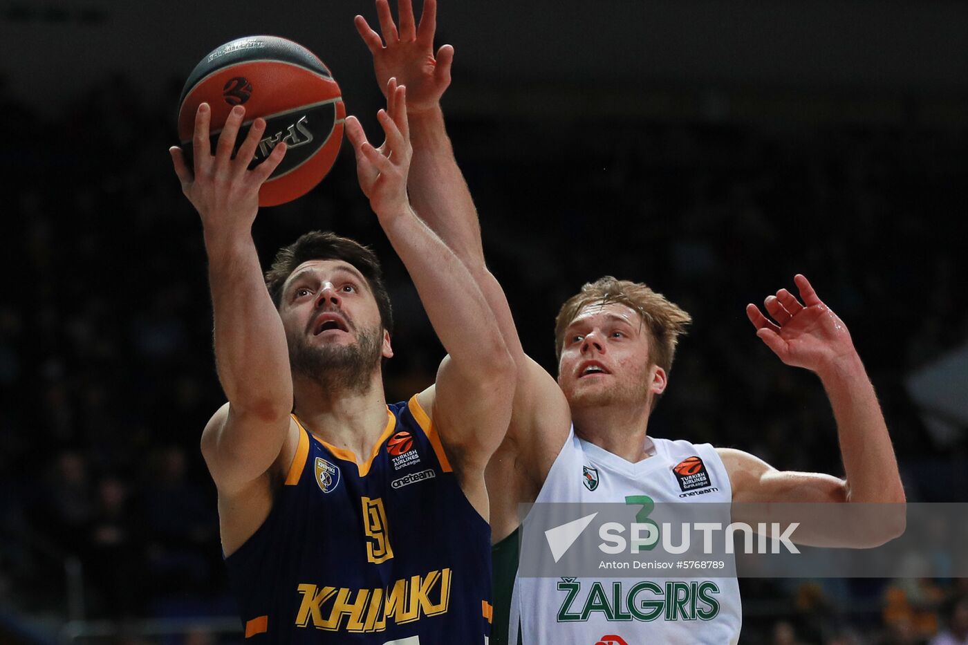 Russia Basketball Euroleague Khimki - Zalgiris