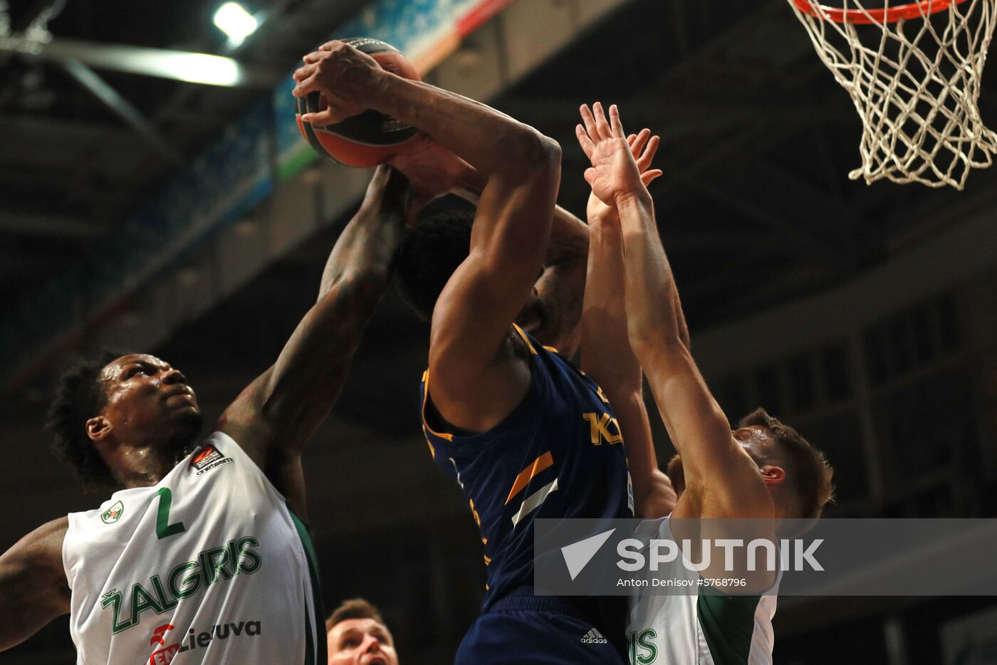 Russia Basketball Euroleague Khimki - Zalgiris