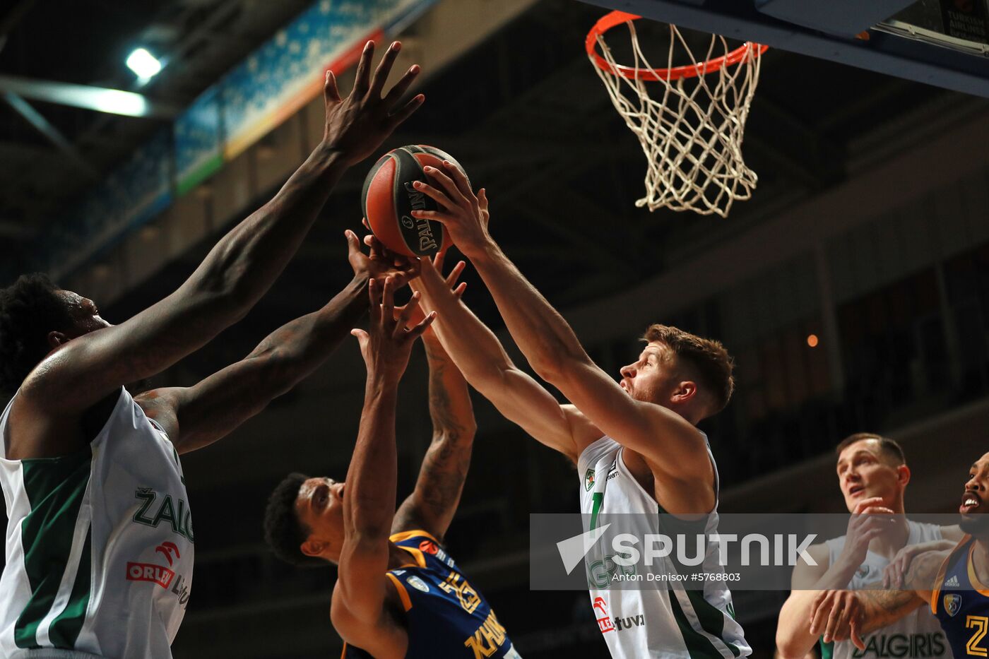 Russia Basketball Euroleague Khimki - Zalgiris