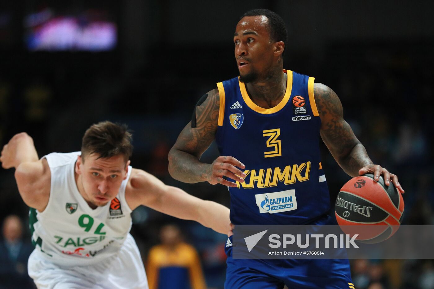 Russia Basketball Euroleague Khimki - Zalgiris