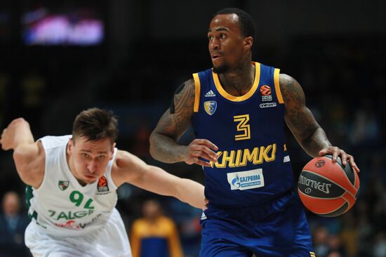 Russia Basketball Euroleague Khimki - Zalgiris