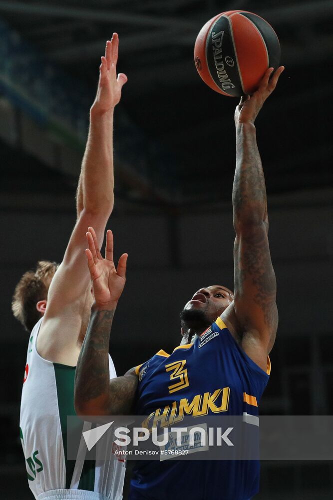 Russia Basketball Euroleague Khimki - Zalgiris