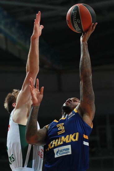 Russia Basketball Euroleague Khimki - Zalgiris