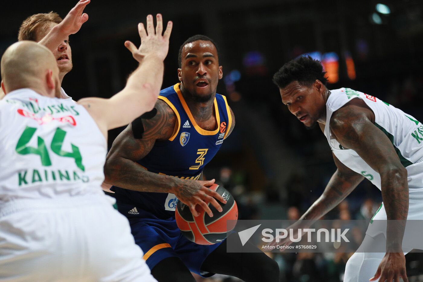 Russia Basketball Euroleague Khimki - Zalgiris