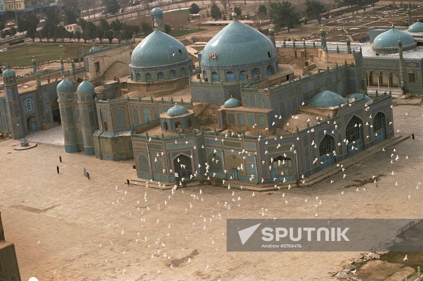 Blue Mosque in Mazar-e-Sharif
