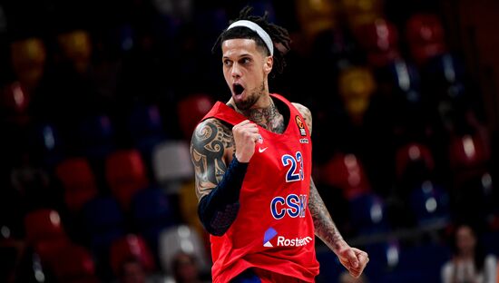 Russia Basketball Euroleague CSKA - Buducnost