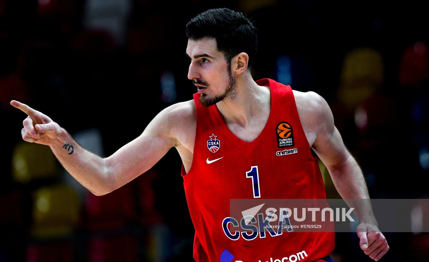 Russia Basketball Euroleague CSKA - Buducnost