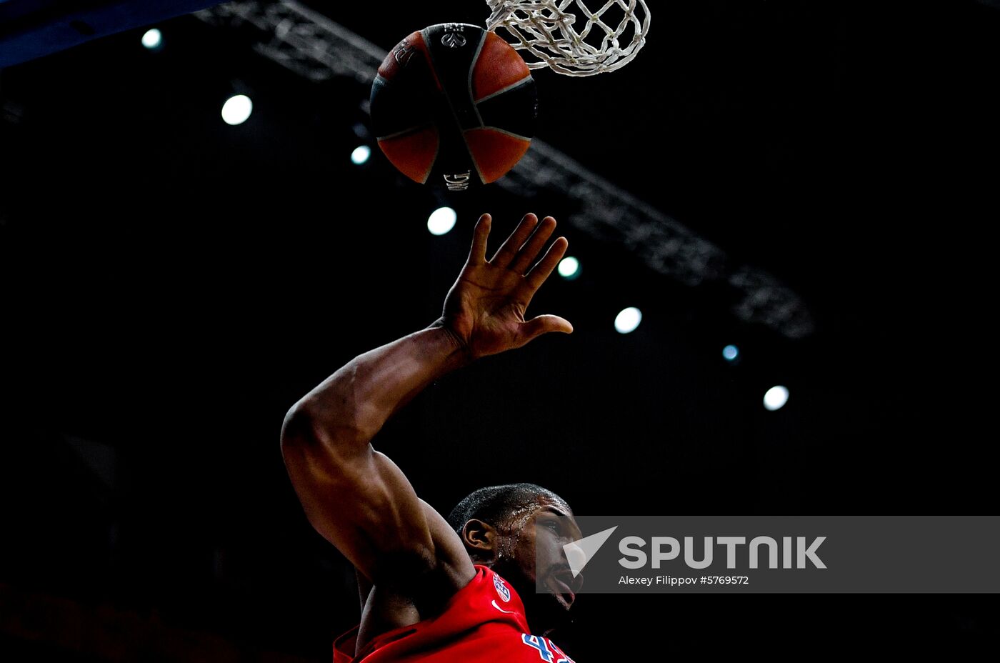 Russia Basketball Euroleague CSKA - Buducnost