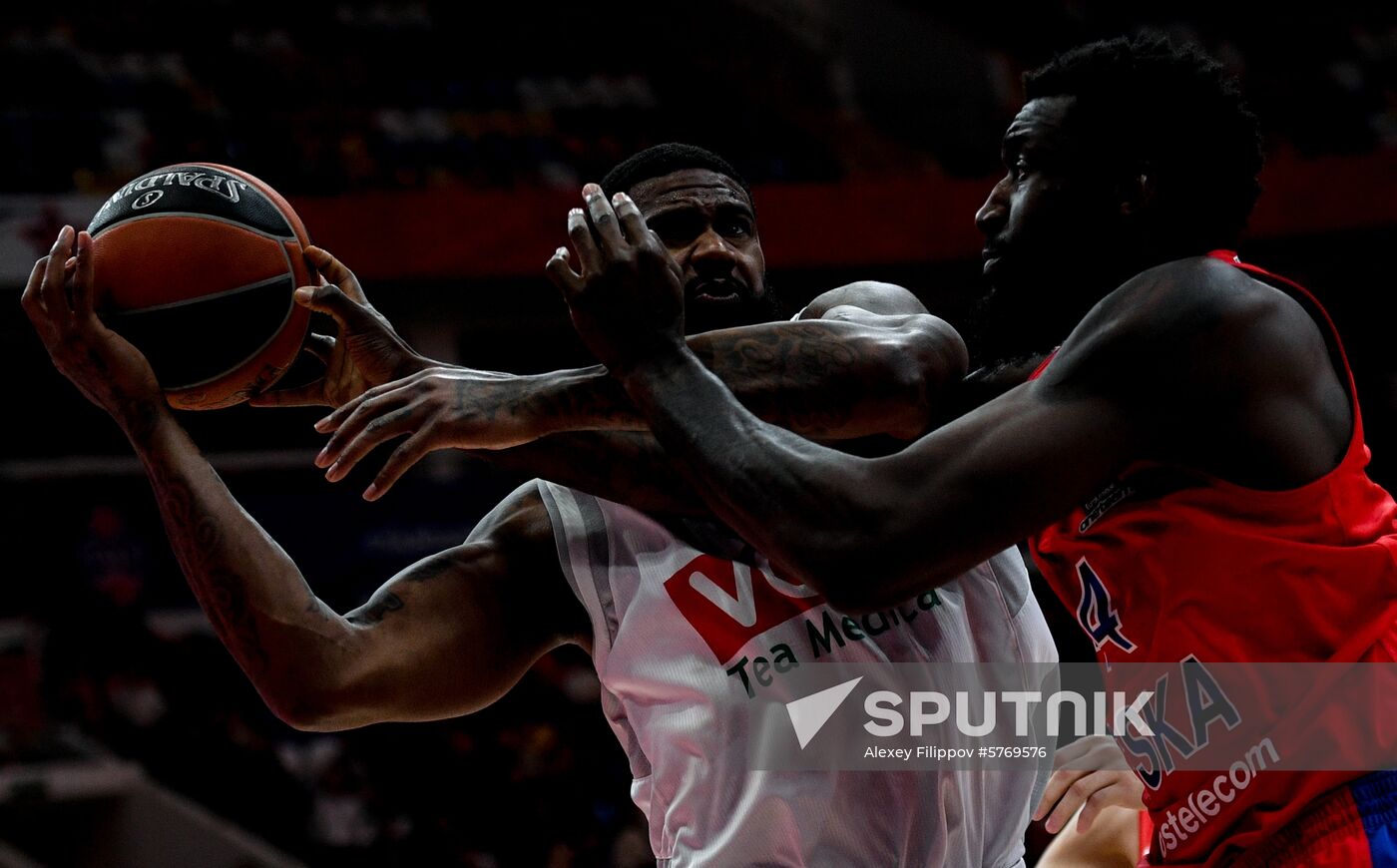 Russia Basketball Euroleague CSKA - Buducnost