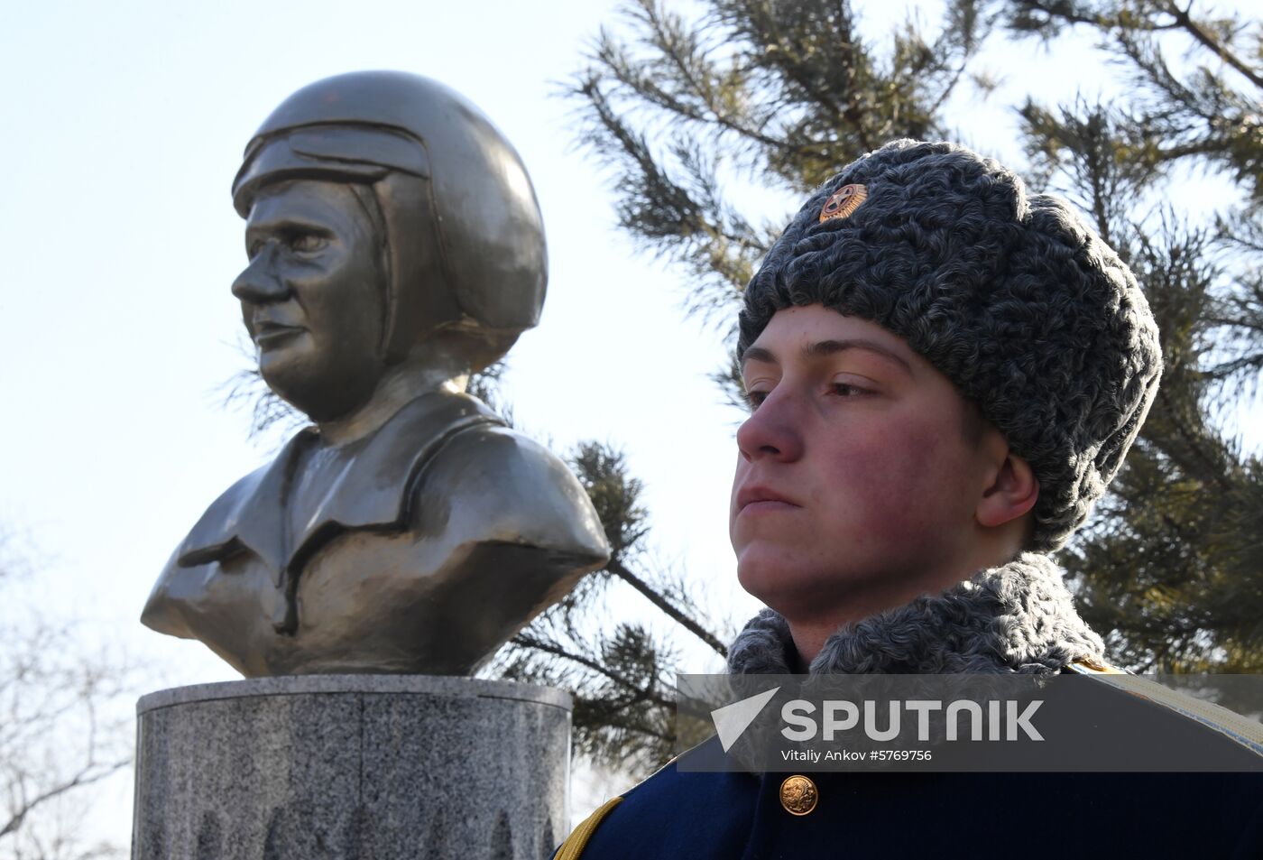 Russia Pilot Filipov Bust