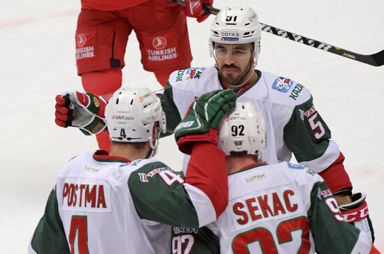 Russia Ice Hockey Spartak - Ak Bars