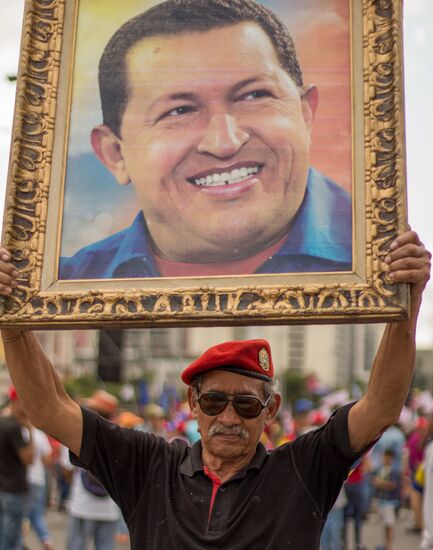 Venezuela Maduro Supporters