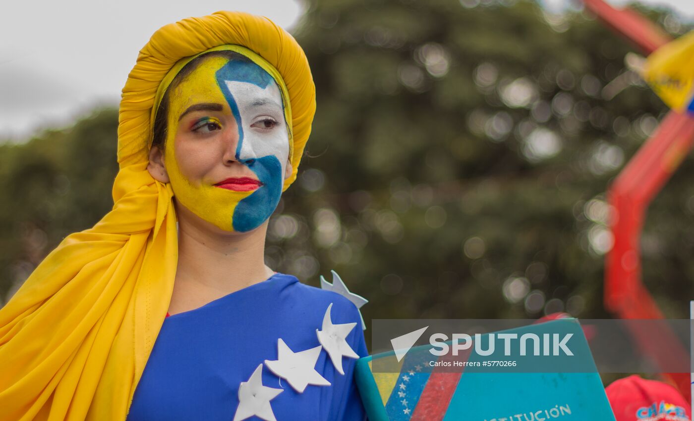 Venezuela Maduro Supporters