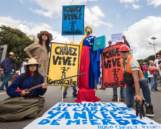 Venezuela Maduro Supporters