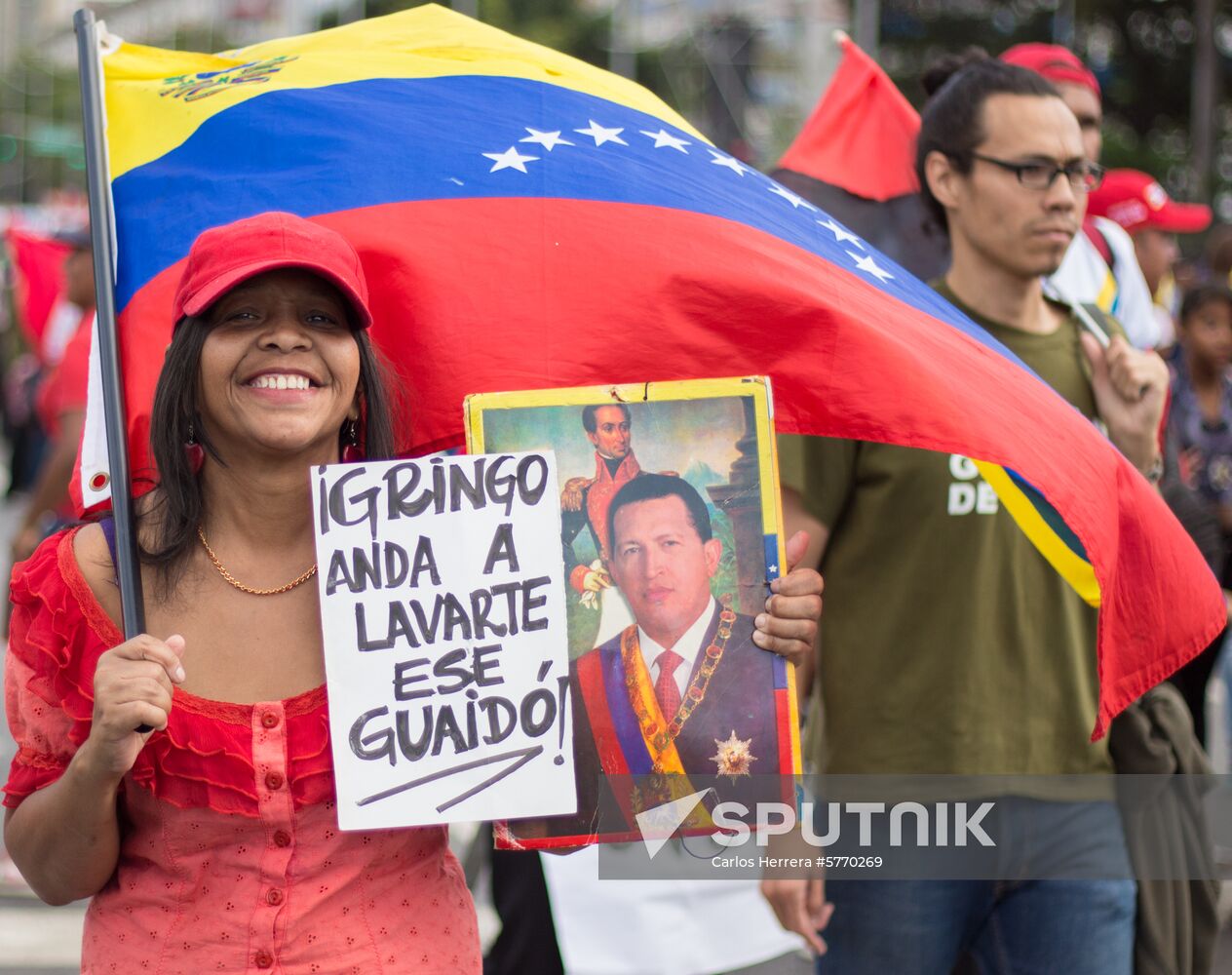 Venezuela Maduro Supporters
