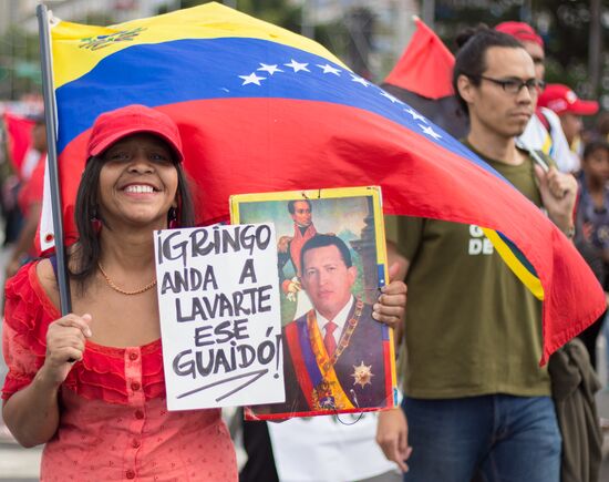 Venezuela Maduro Supporters