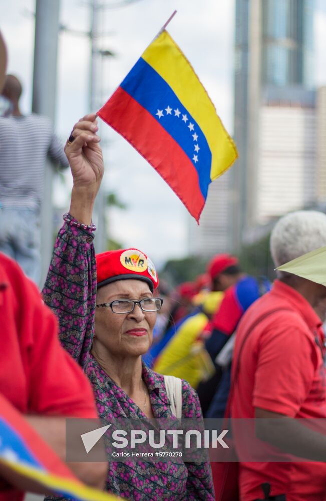 Venezuela Maduro Supporters