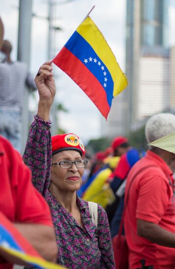 Venezuela Maduro Supporters