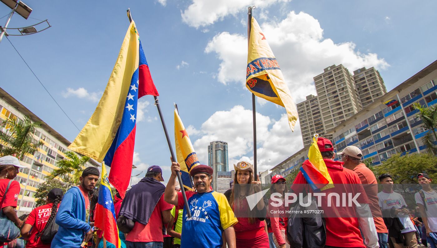 Venezuela Maduro Supporters