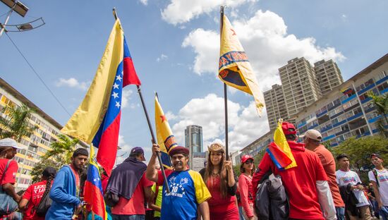 Venezuela Maduro Supporters