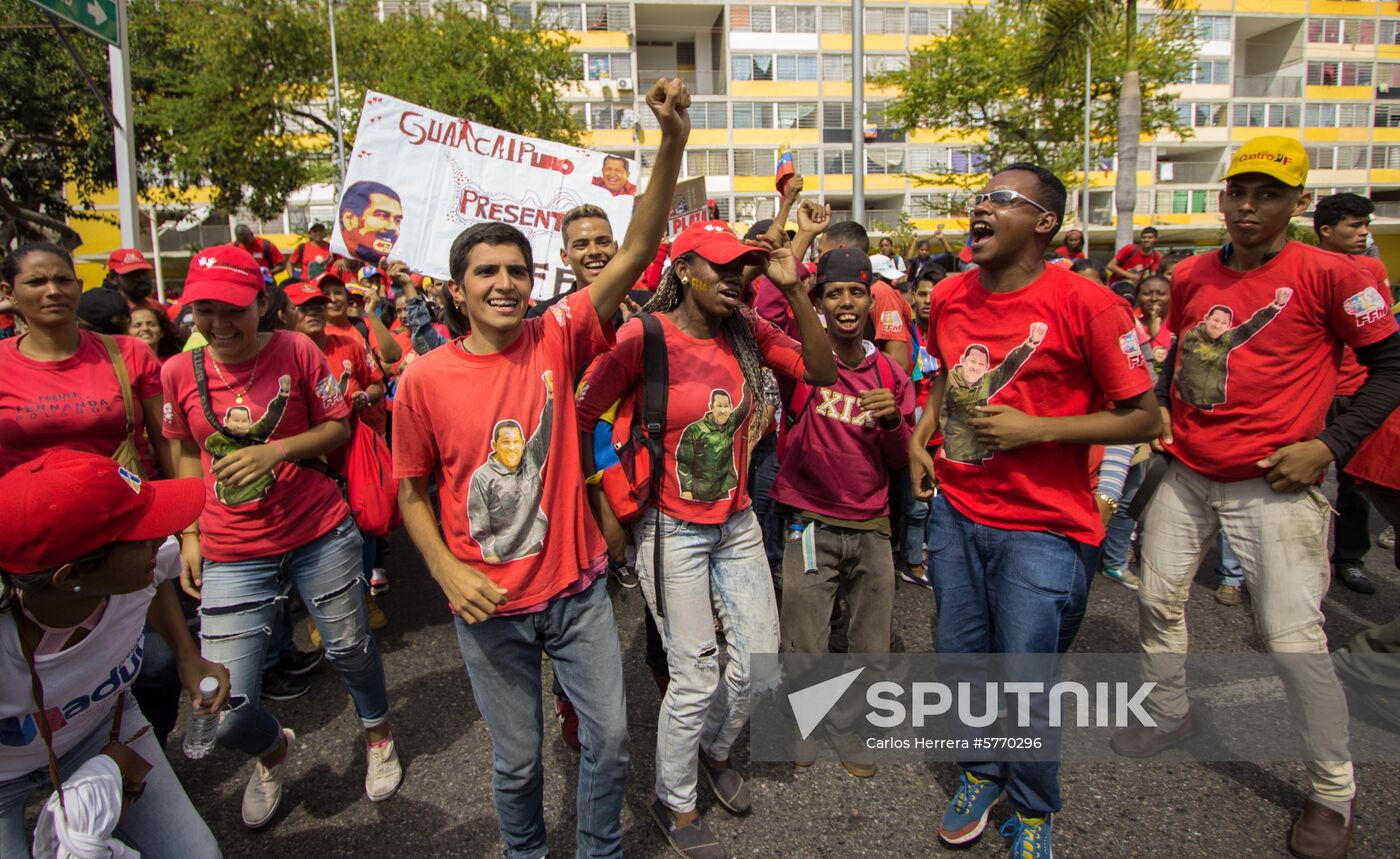 Venezuela Maduro Supporters