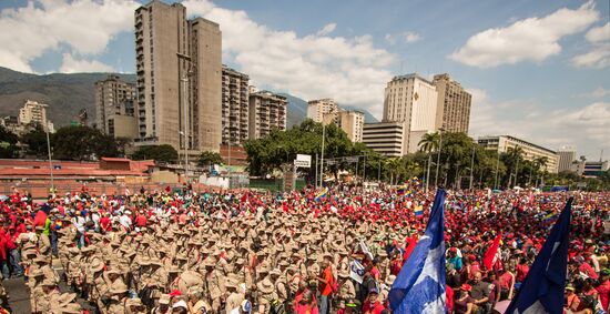 Venezuela Maduro Supporters