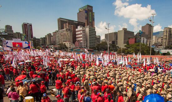Venezuela Maduro Supporters