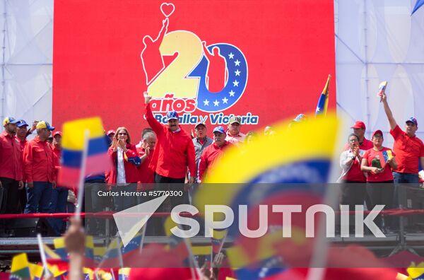 Venezuela Maduro Supporters