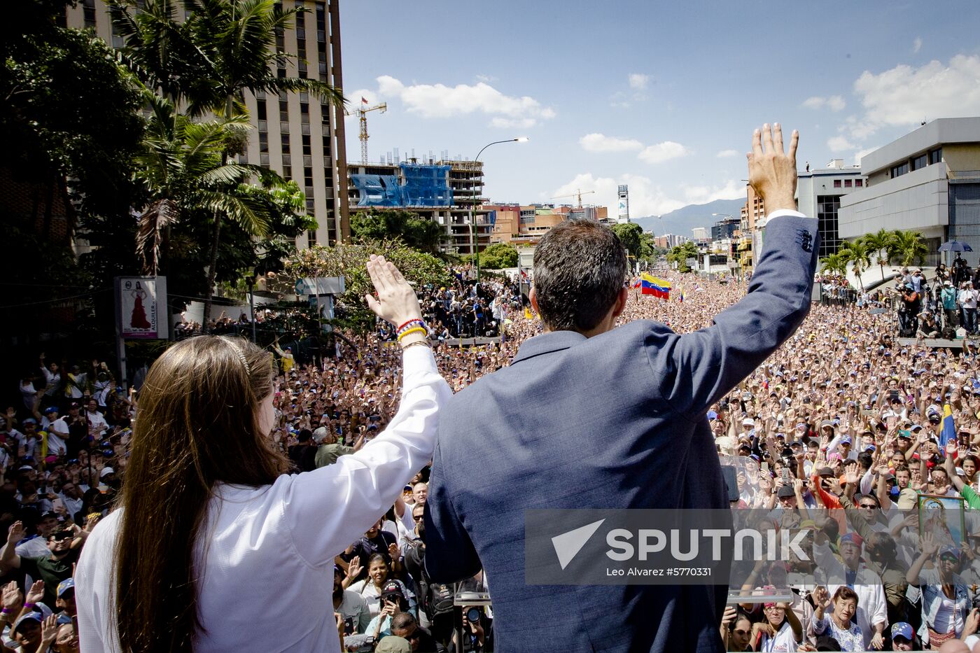 Venezuela Guaido Supporters