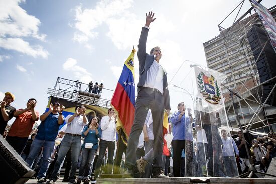 Venezuela Guaido Supporters