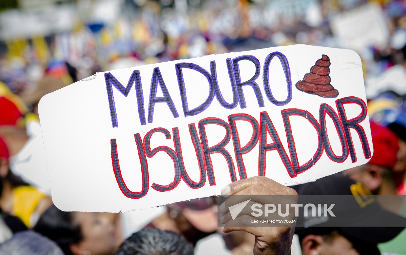 Venezuela Guaido Supporters