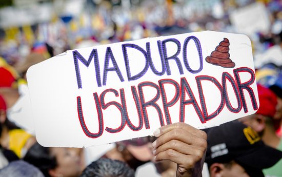 Venezuela Guaido Supporters