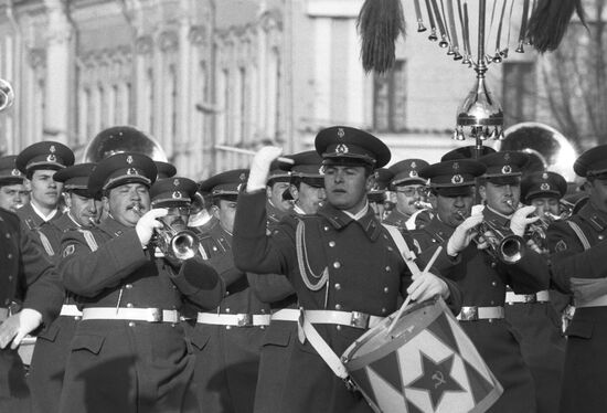 Celebration of 70th anniversary of October Revolution