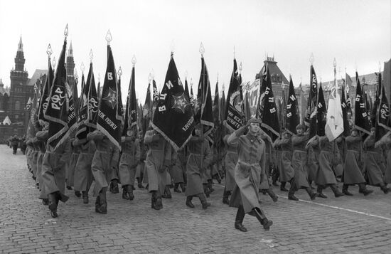 Celebration of 70th anniversary of October Revolution