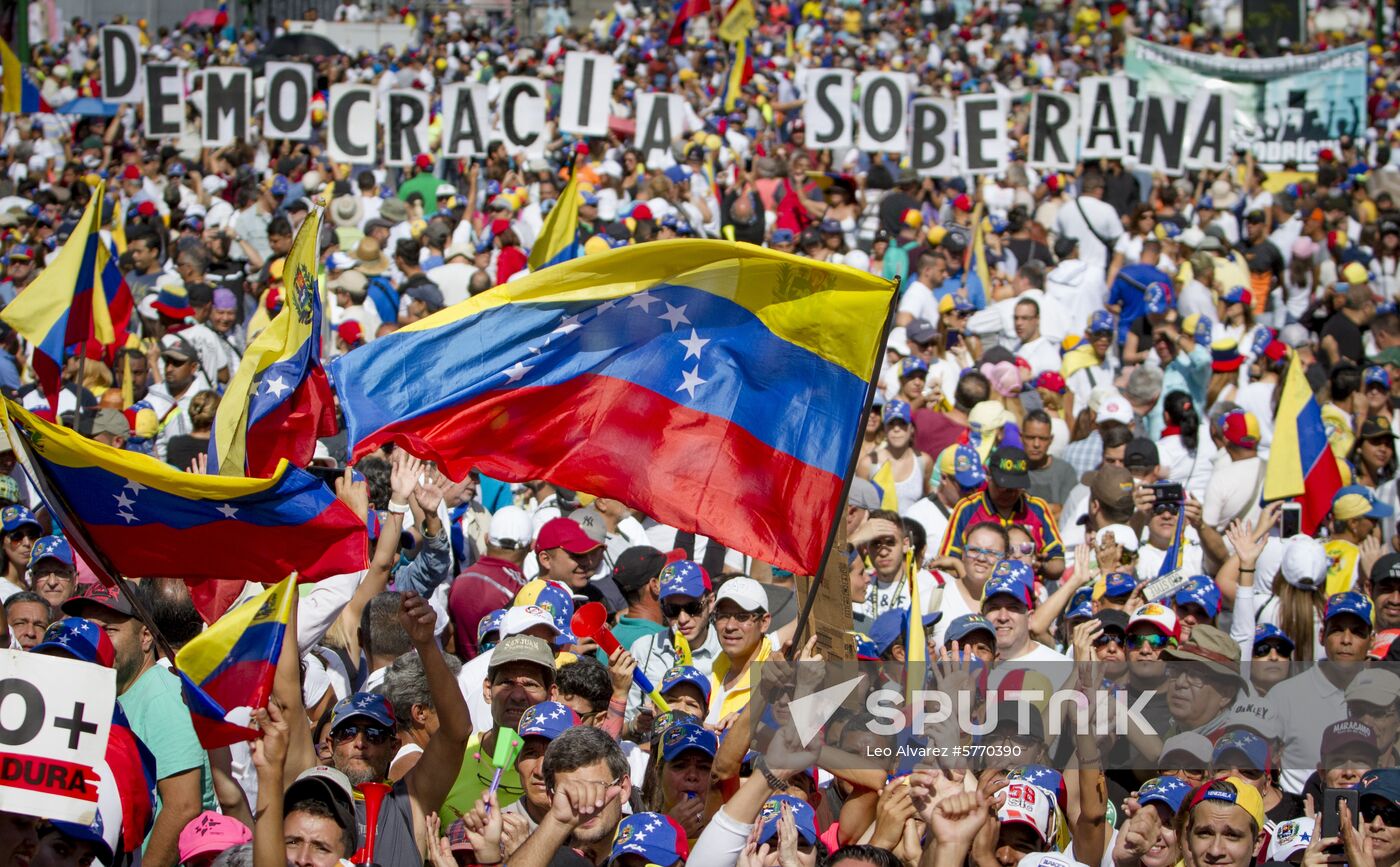 Venezuela Guaido Supporters