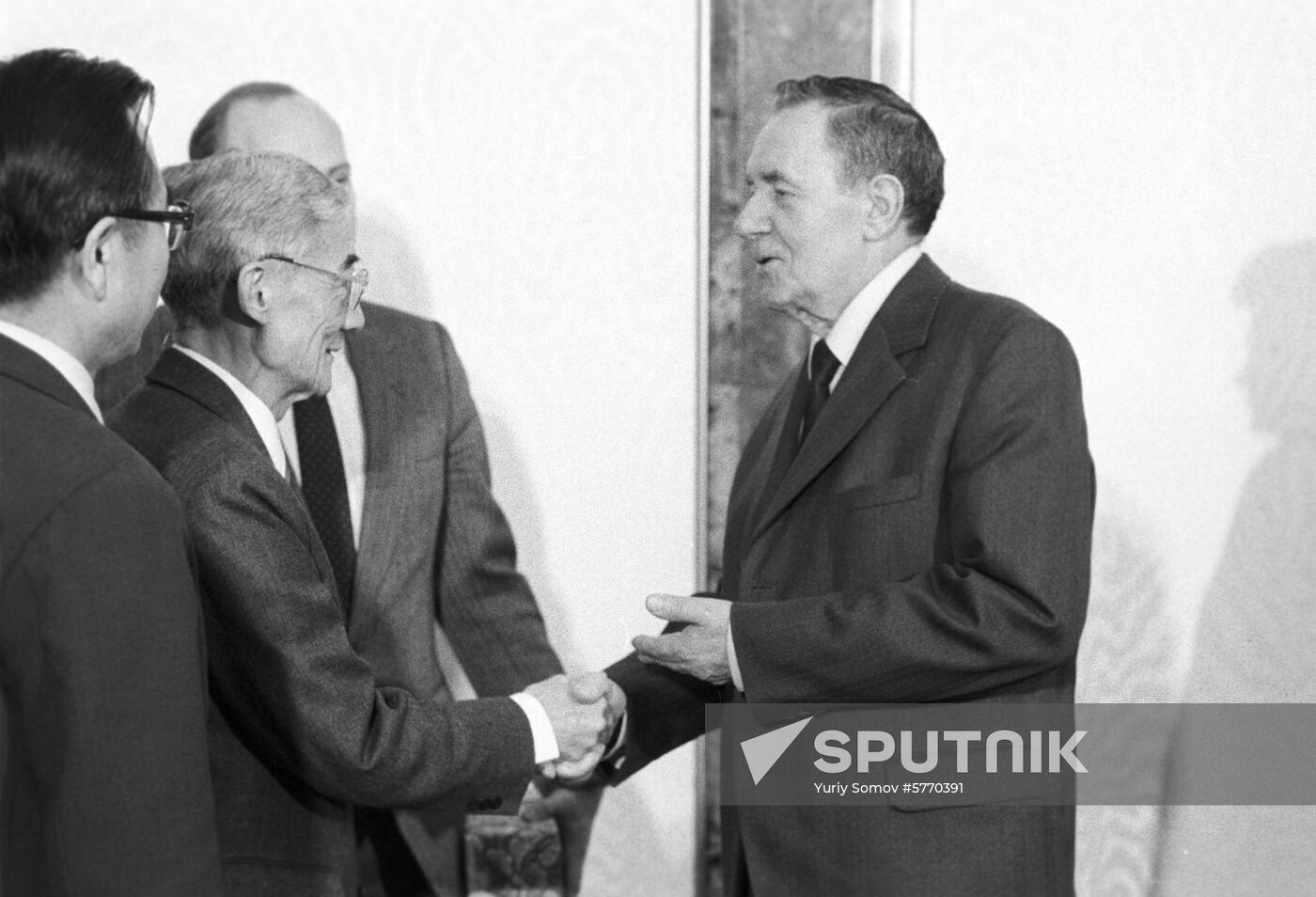 Chairman of Presidium of Supreme Soviet of USSR Andrei Gromyko