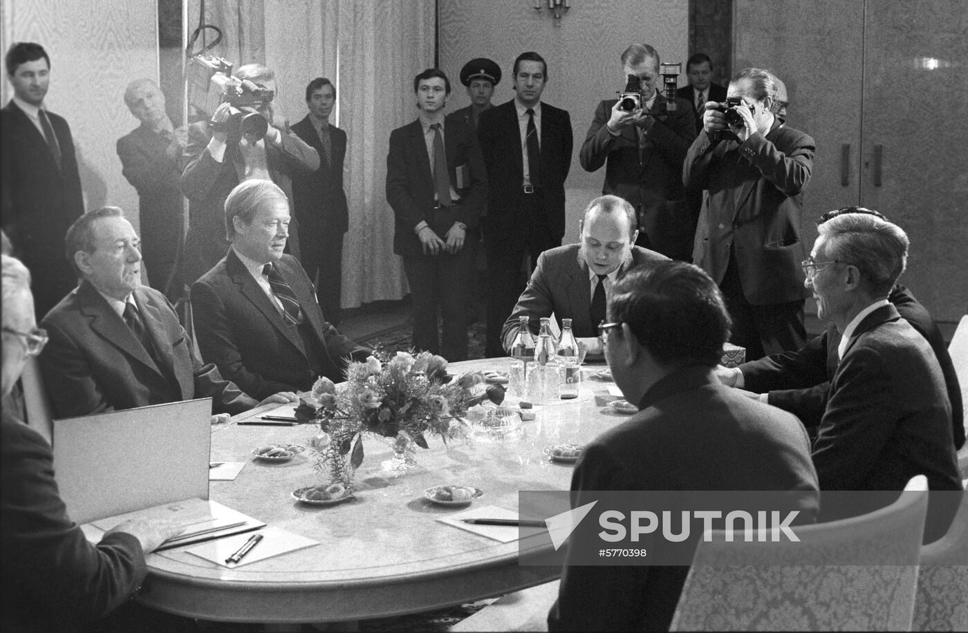 Chairman of Presidium of Supreme Soviet of USSR Andrei Gromyko