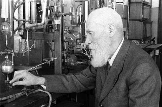 Soviet biochemist Alexei Bakh