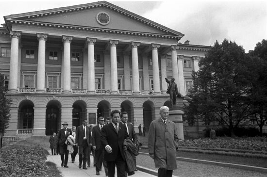 Delegation of Danish parliament visits USSR