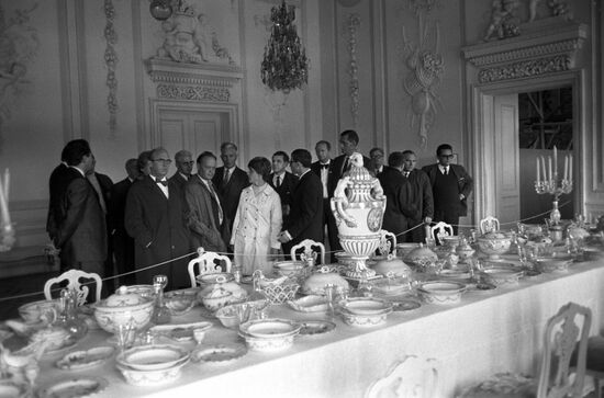 Delegation of Danish parliament visits USSR