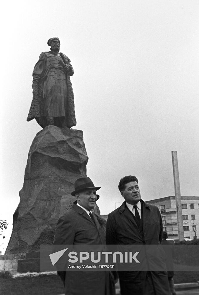 First Secretary of Bulgarian Communist Party Todor Zhivkov visits USSR