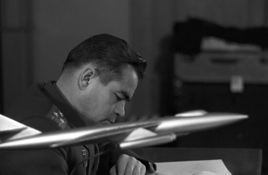 Soviet cosmonaut Andriyan Nikolayev