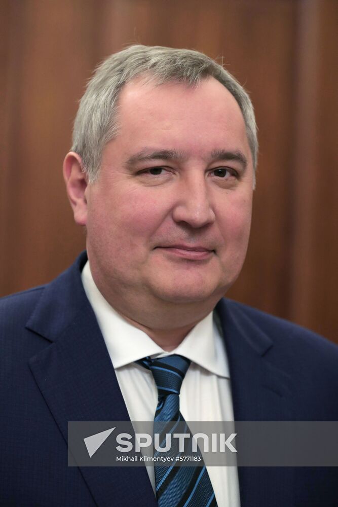 President Putin meets with Roscosmos Director Rogozin