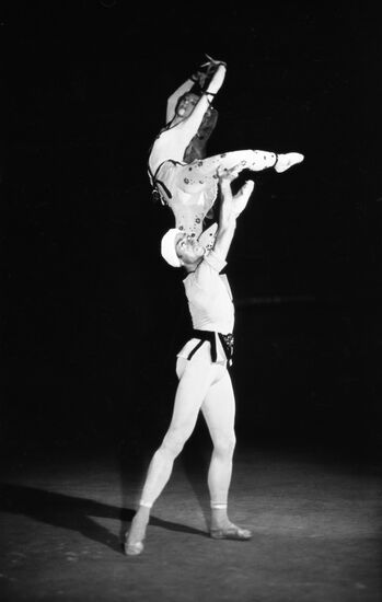 Scene from ballet  A Legend of Love