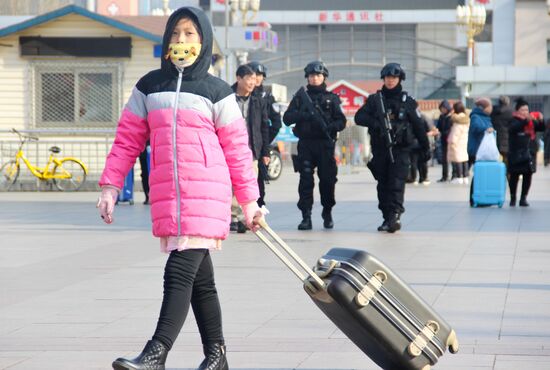 China New Year Travel Rush